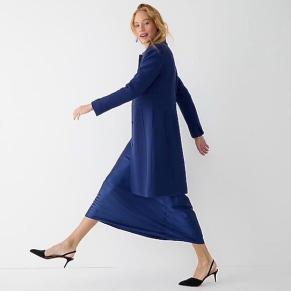 NWT J. Crew Classic Lady Day Coat in Italian Double-Cloth Wool with Thinsulate - Picture 2 of 12